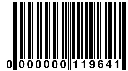 0 000000 119641