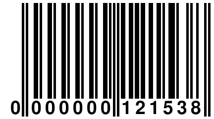 0 000000 121538