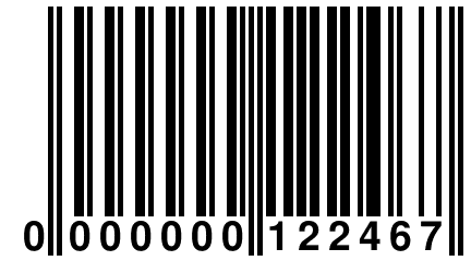 0 000000 122467