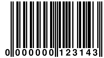 0 000000 123143