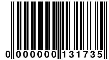 0 000000 131735