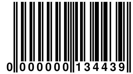 0 000000 134439