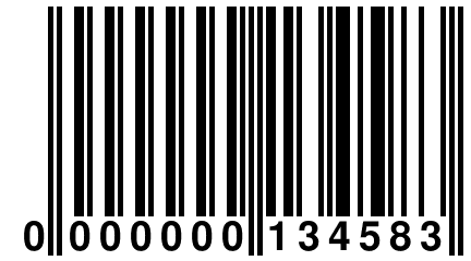 0 000000 134583