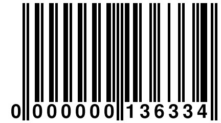 0 000000 136334