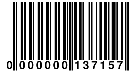 0 000000 137157