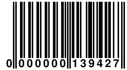 0 000000 139427