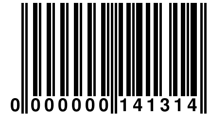 0 000000 141314