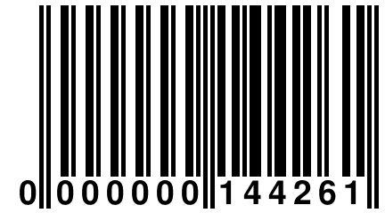 0 000000 144261