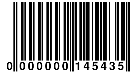 0 000000 145435