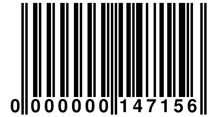 0 000000 147156