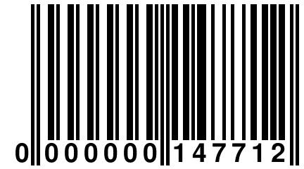 0 000000 147712