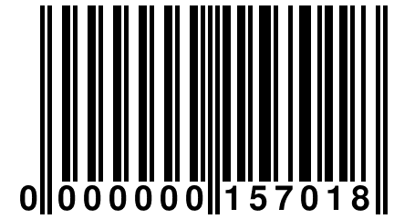 0 000000 157018