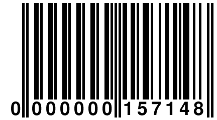 0 000000 157148