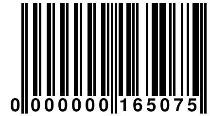 0 000000 165075