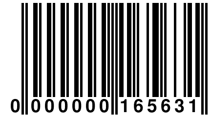 0 000000 165631