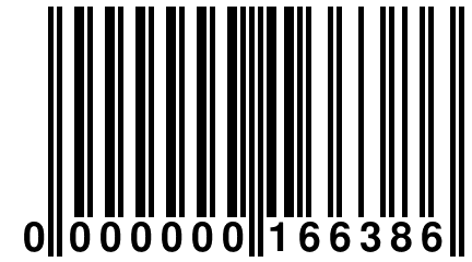 0 000000 166386