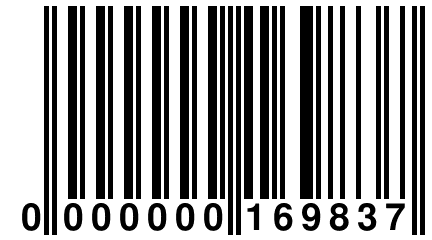 0 000000 169837