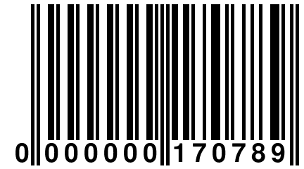 0 000000 170789