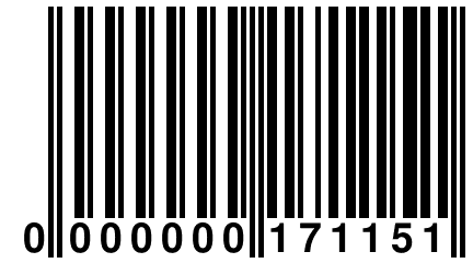 0 000000 171151