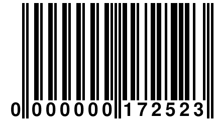 0 000000 172523