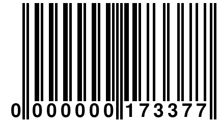 0 000000 173377