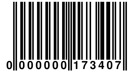 0 000000 173407