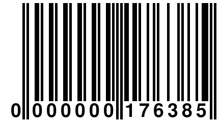 0 000000 176385