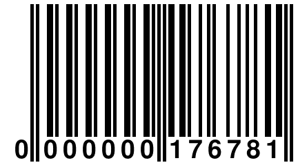 0 000000 176781