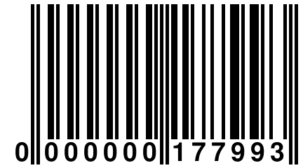 0 000000 177993