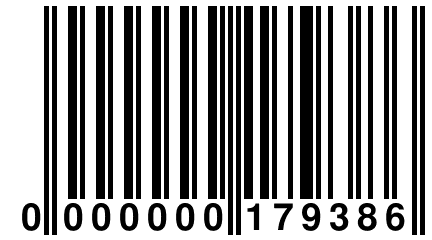 0 000000 179386