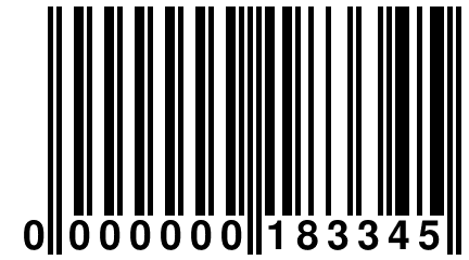 0 000000 183345