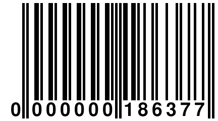 0 000000 186377