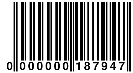 0 000000 187947