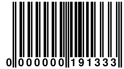 0 000000 191333