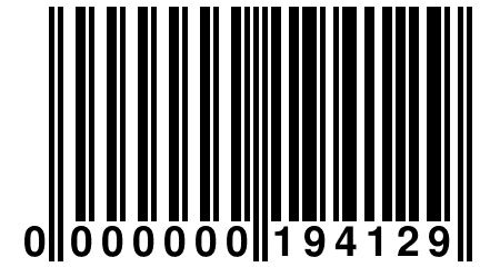 0 000000 194129