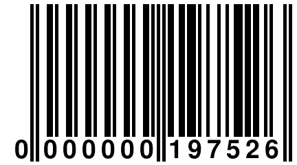 0 000000 197526