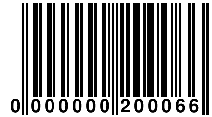 0 000000 200066