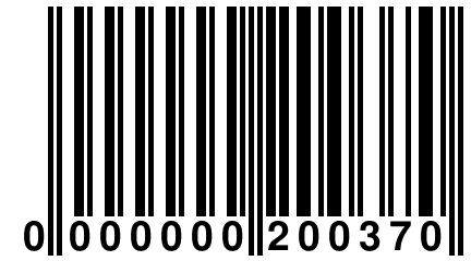 0 000000 200370