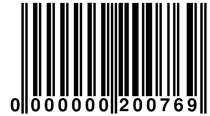 0 000000 200769