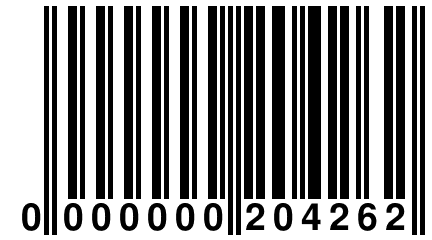 0 000000 204262