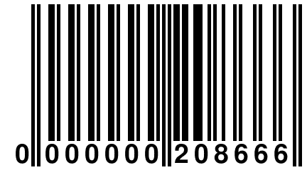 0 000000 208666