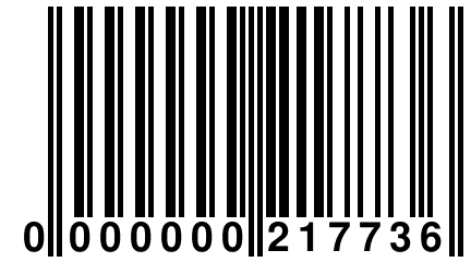 0 000000 217736