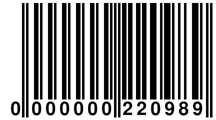 0 000000 220989