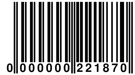 0 000000 221870