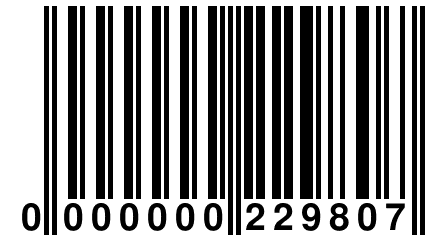 0 000000 229807