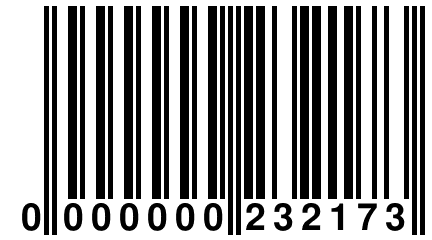 0 000000 232173