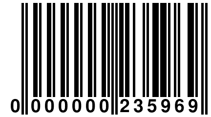 0 000000 235969