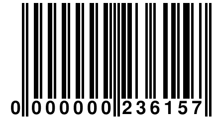 0 000000 236157