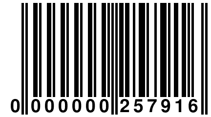 0 000000 257916