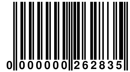 0 000000 262835